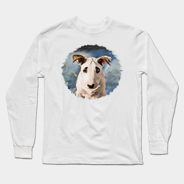 Good Boi Bull Terrier Long Sleeve T-Shirt by PhotoArts